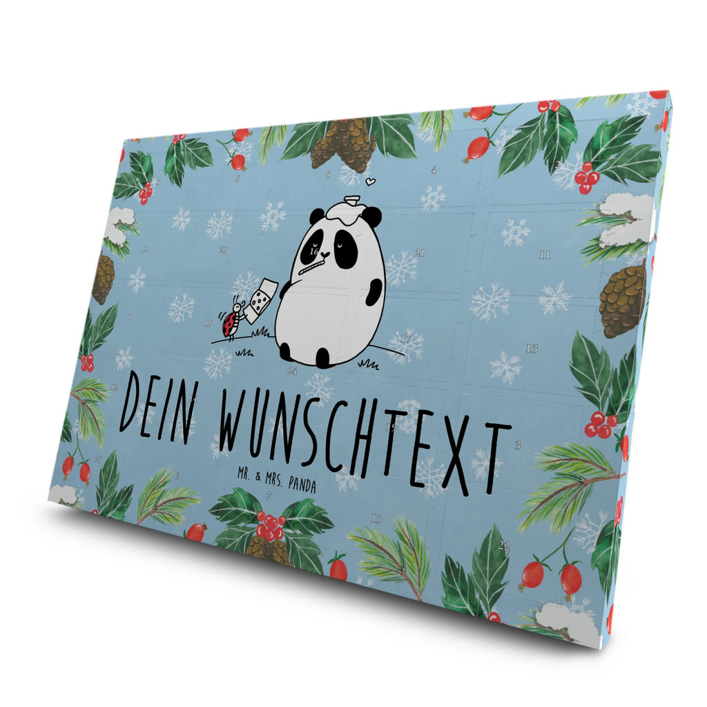 Personalisierter Tee Adventskalender Panda Gute Besserung Personalisierter Tee Adventskalender