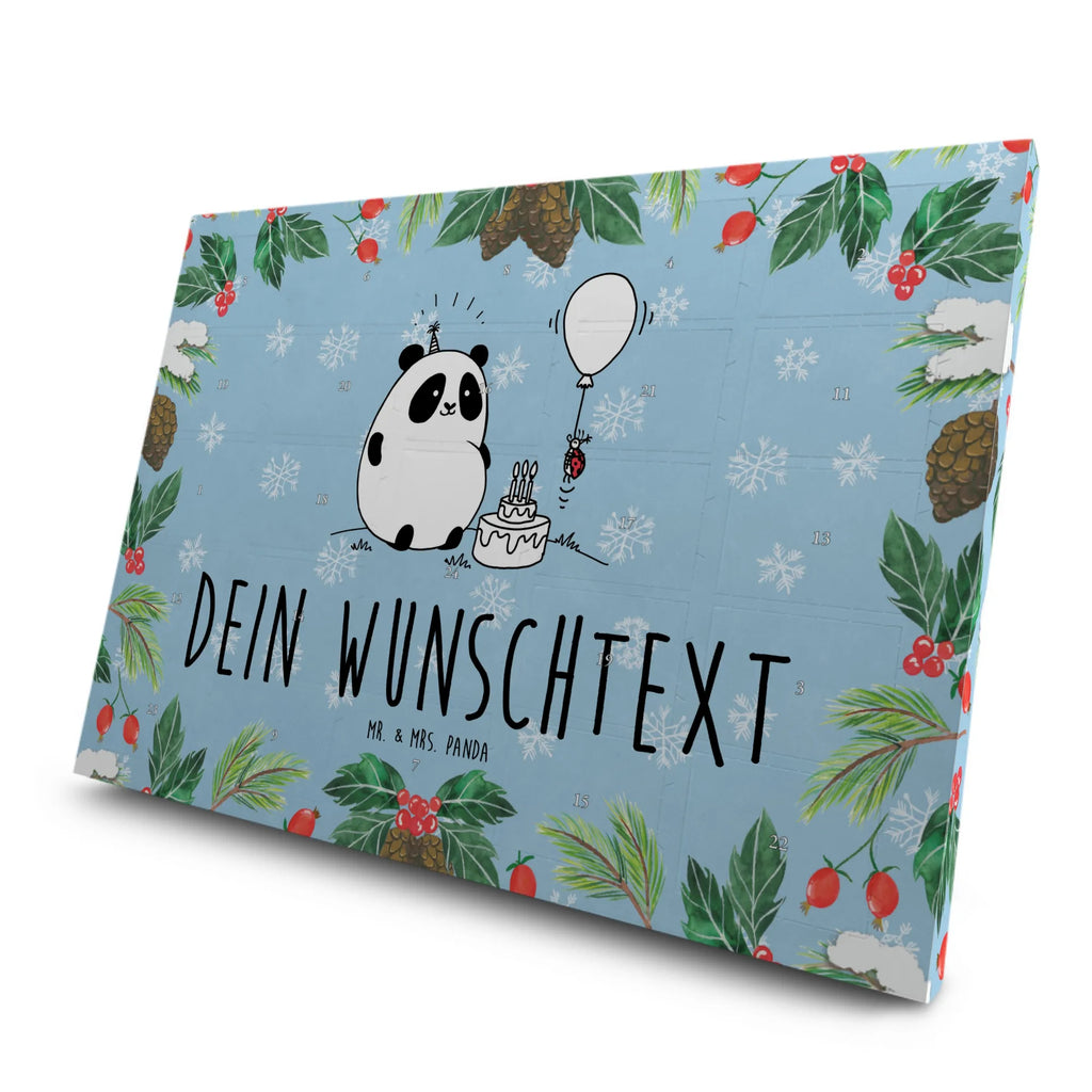 Personalisierter Tee Adventskalender Panda Geburtstag Personalisierter Tee Adventskalender