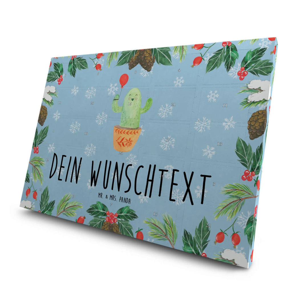 Personalisierter Tee Adventskalender Kaktus Luftballon Personalisierter Tee Adventskalender, Kaktus, Kakteen, Luftballon, Neustart, Freude, Büro, Stress, Büroalltag, Freundin, Freund, Ausbildung, Prüfung