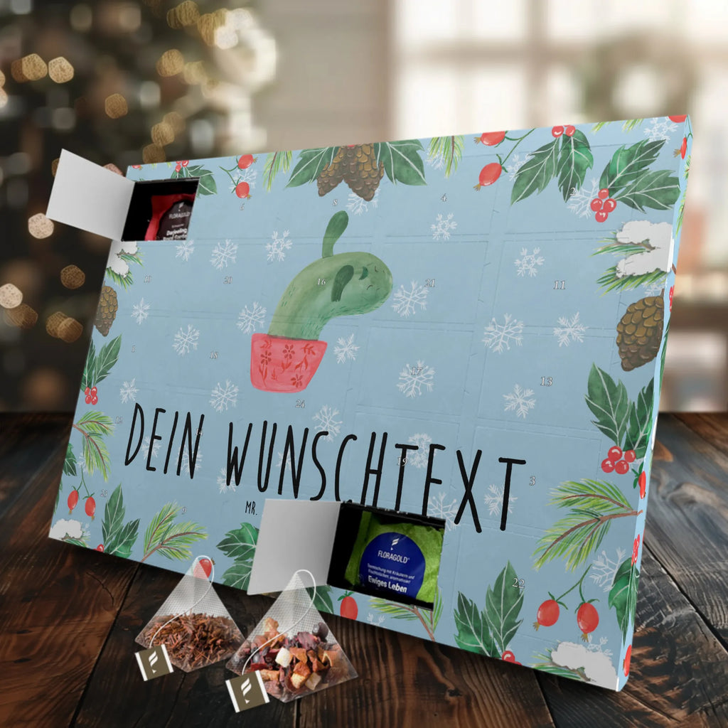 Personalisierter Tee Adventskalender Kaktus Mama Personalisierter Tee Adventskalender, Kaktus, Kakteen, Kaktusliebe, Ärger, Büro, Büroalltag, Schule, Motivation, Quote