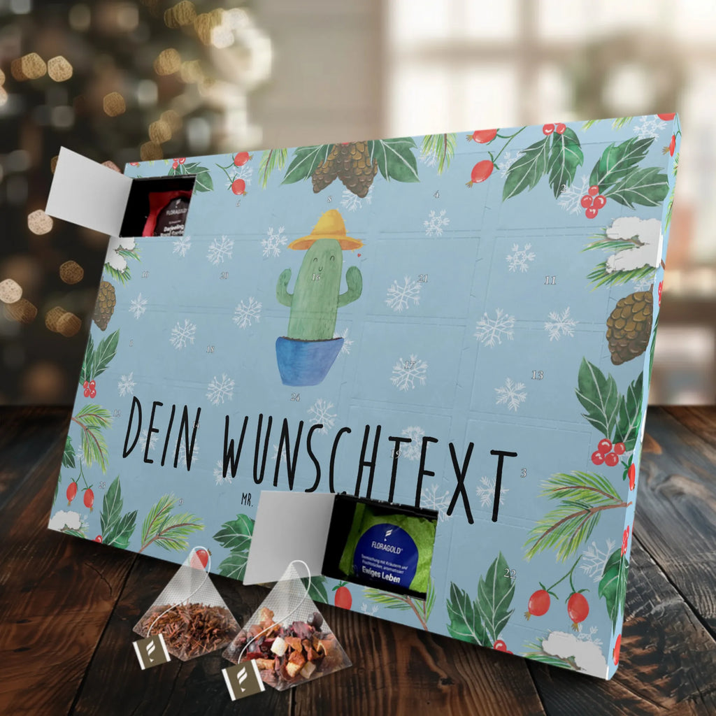 Personalisierter Tee Adventskalender Kaktus Hut Personalisierter Tee Adventskalender, Kaktus, Kakteen, Reisen, Weltreise, Weltenbummler, Reisetagebuch, Städtetrip, Kaktusliebe, Geschenkidee, Spruch, Motivation