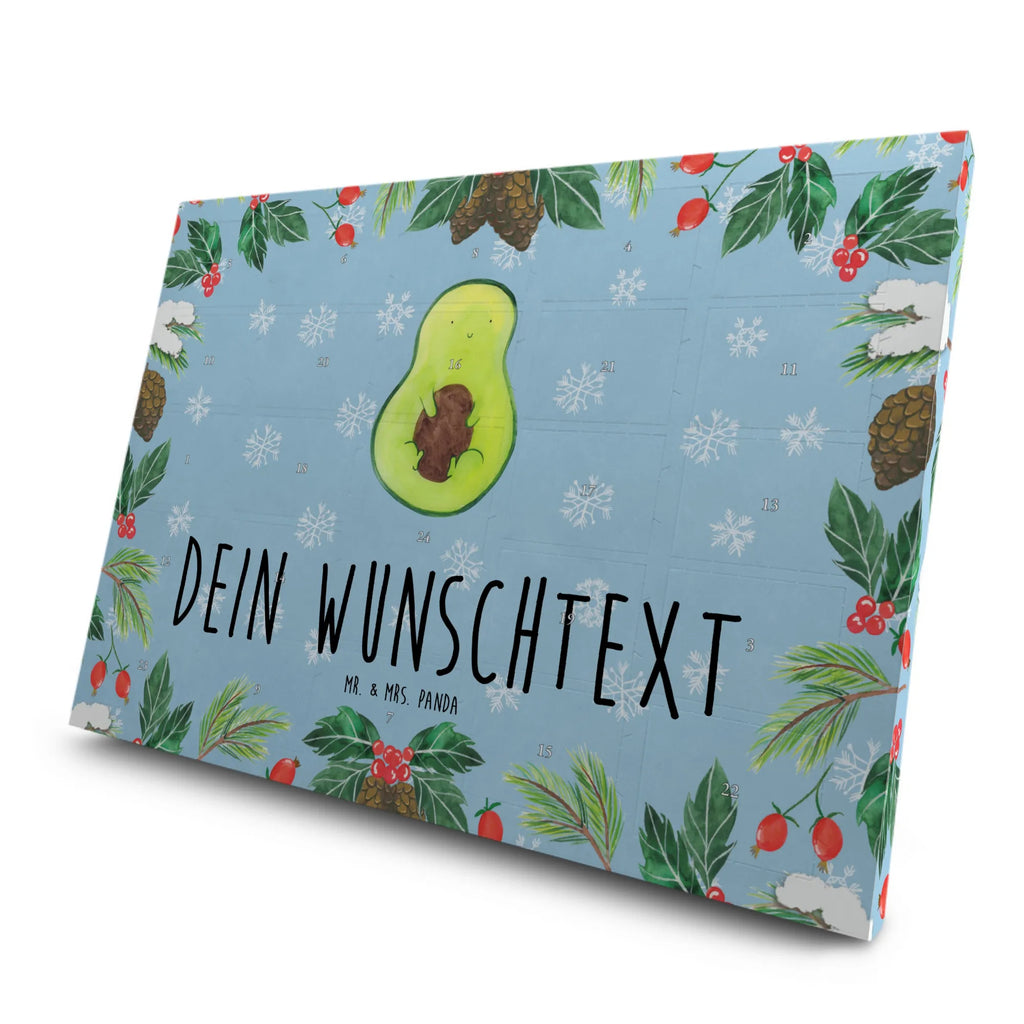 Personalisierter Tee Adventskalender Avocado Kern Personalisierter Tee Adventskalender, Avocado, Veggie, Vegan, Gesund, Avokado, Avocadokern, Kern, Pflanze, Spruch Leben