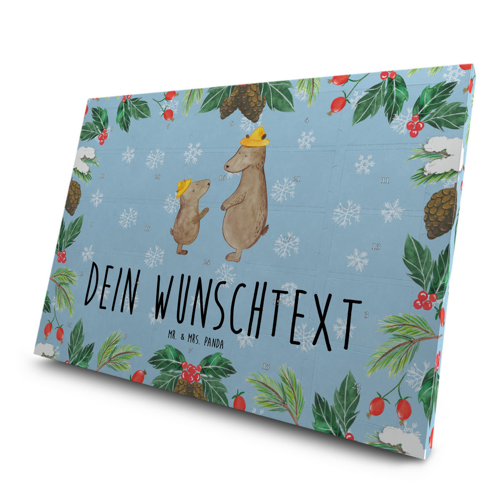 Personalisierter Tee Adventskalender Bären mit Hut Personalisierter Tee Adventskalender, Familie, Vatertag, Muttertag, Bruder, Schwester, Mama, Papa, Oma, Opa, Bär, Bären, Vater, Papi, Paps, Dad, Daddy, Lieblingsmensch, Sohn, Söhne, Kind, Kinder, Vater-Sohn, Family, Vorbild