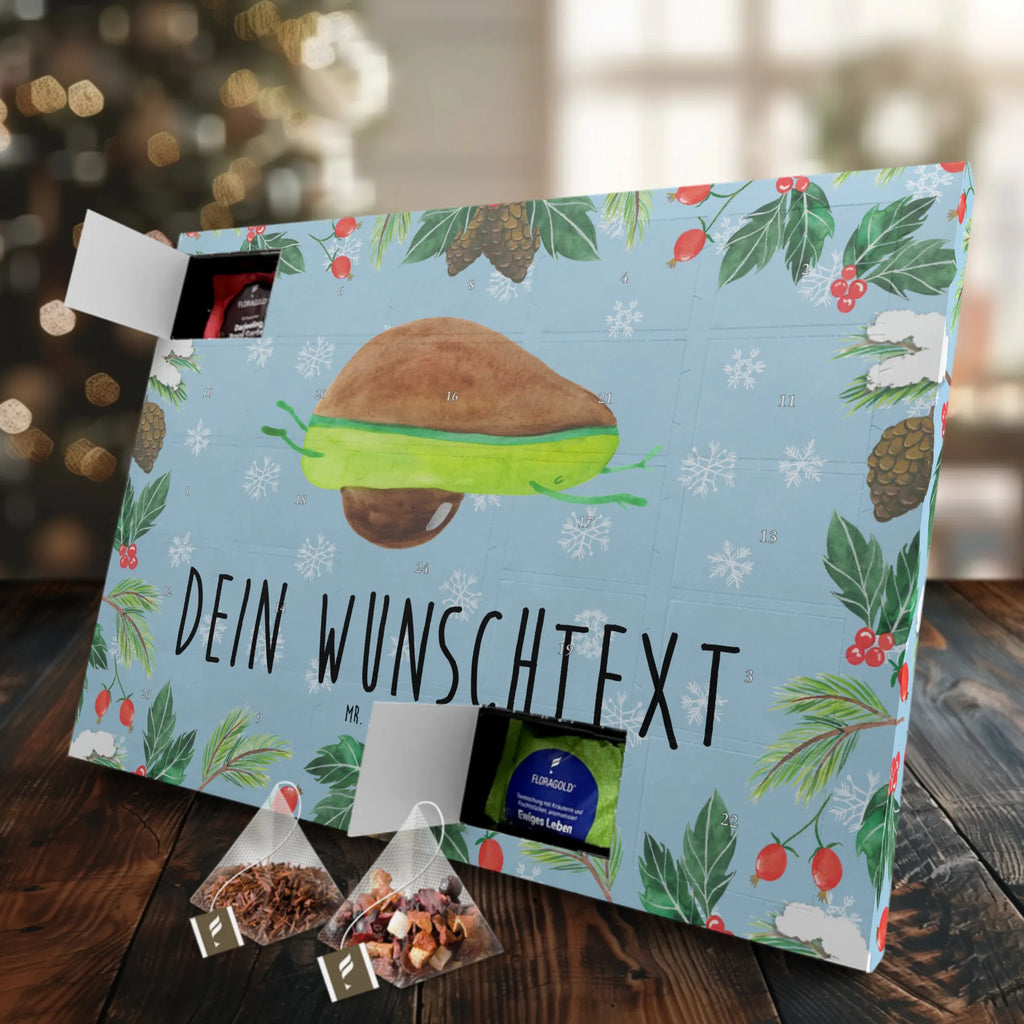 Personalisierter Tee Adventskalender Avocado Yoga Personalisierter Tee Adventskalender, Avocado, Veggie, Vegan, Gesund, Avocado Yoga Vegan