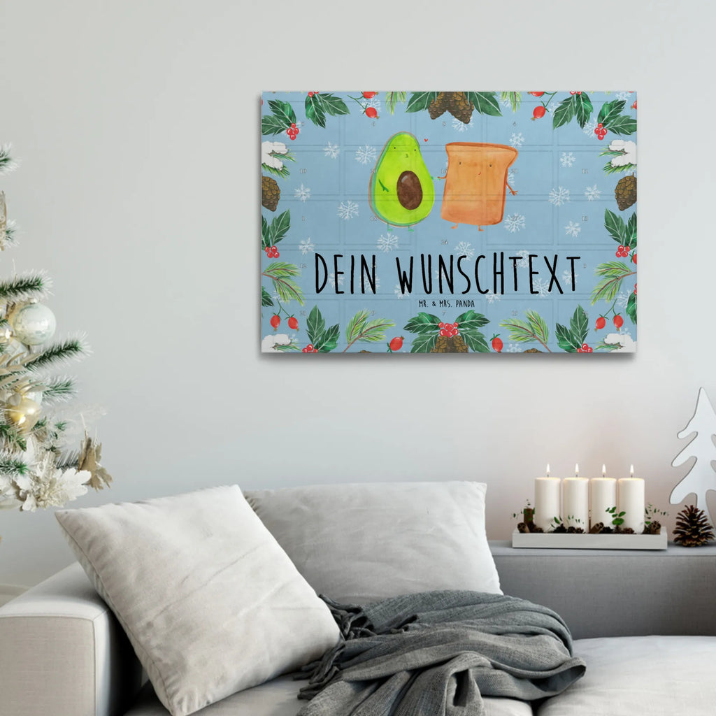 Personalisierter Tee Adventskalender Avocado Toast Personalisierter Tee Adventskalender, Avocado, Veggie, Vegan, Gesund, Toast, Toastbrot, Liebespaar, Pärchen, Freund, Freundin, Verlobt, Verlobungsparty, Hochzeit, Hochzeitsgeschenk, Jahrestag, Jahrestagsgeschenk