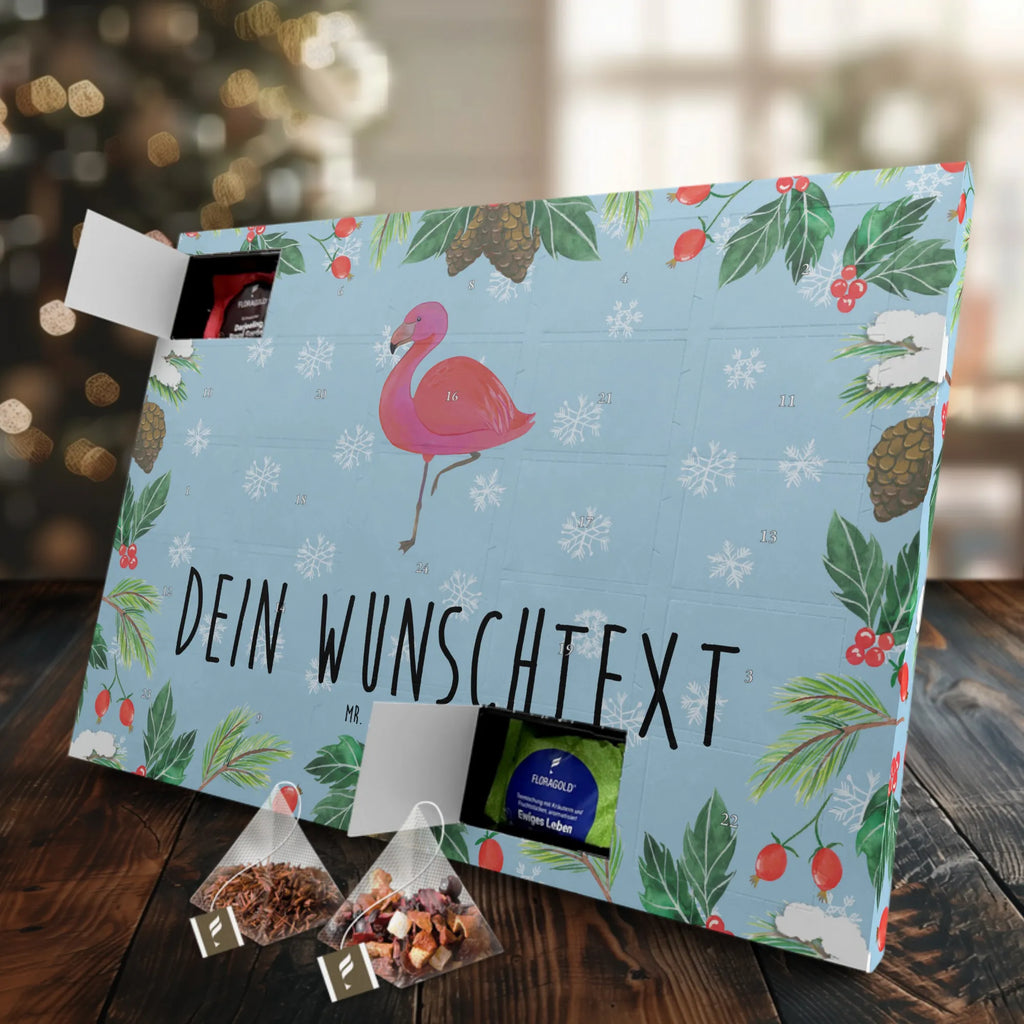 Personalisierter Tee Adventskalender Flamingo Classic Personalisierter Tee Adventskalender, Flamingo, Einzigartig, Selbstliebe, Stolz, ich, für mich, Spruch, Freundin, Freundinnen, Außenseiter, Sohn, Tochter, Geschwister