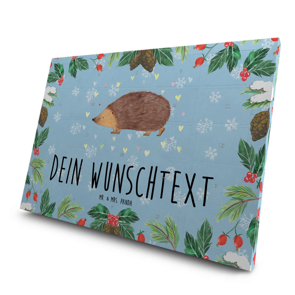 Personalisierter Tee Adventskalender Igel Herzen Personalisierter Tee Adventskalender, Tiermotive, Gute Laune, lustige Sprüche, Tiere, Liebe, Herz, Herzen, Igel, Vertrauen, Kuss, Leben