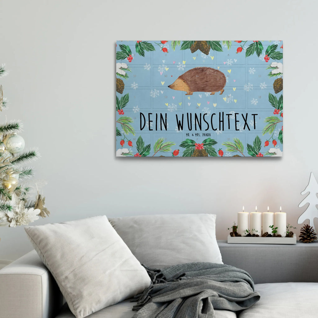 Personalisierter Tee Adventskalender Igel Herzen Personalisierter Tee Adventskalender, Tiermotive, Gute Laune, lustige Sprüche, Tiere, Liebe, Herz, Herzen, Igel, Vertrauen, Kuss, Leben