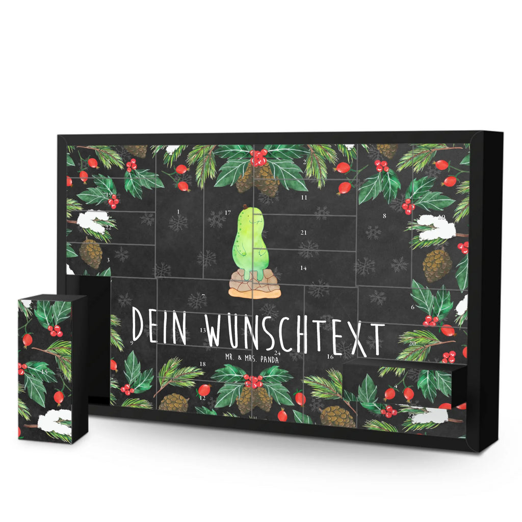 Personalisierter Befüllbarer Adventskalender Schildkröte Pause Befüllbarer Adventskalender, Adventskalender zum selbst befüllen, Schildkröte, Achtsamkeit, Entschleunigen, achtsam