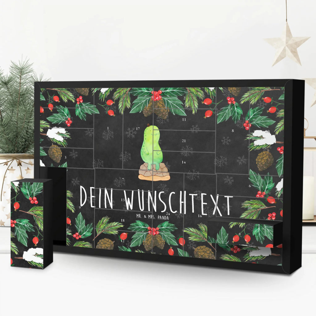 Personalisierter Befüllbarer Adventskalender Schildkröte Pause Befüllbarer Adventskalender, Adventskalender zum selbst befüllen, Schildkröte, Achtsamkeit, Entschleunigen, achtsam