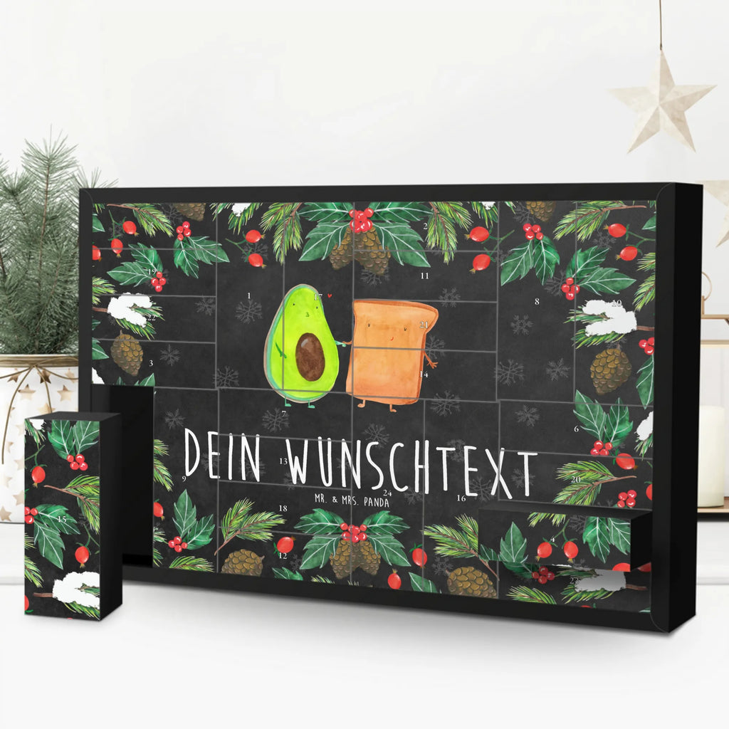 Personalisierter Befüllbarer Adventskalender Avocado Toast Befüllbarer Adventskalender, Adventskalender zum selbst befüllen, Avocado, Veggie, Vegan, Gesund, Toast, Toastbrot, Liebespaar, Pärchen, Freund, Freundin, Verlobt, Verlobungsparty, Hochzeit, Hochzeitsgeschenk, Jahrestag, Jahrestagsgeschenk