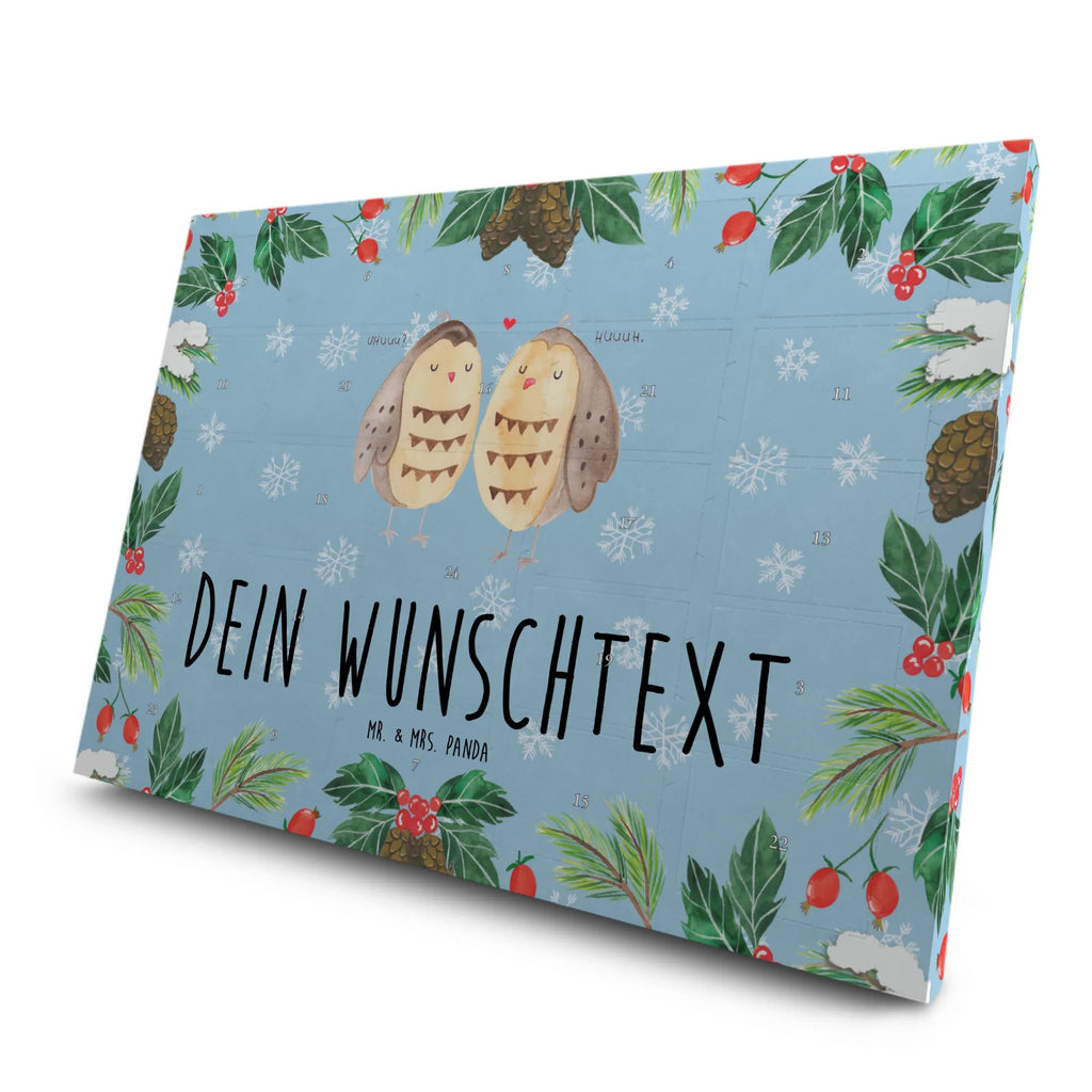 Personalisierter Tee Adventskalender Eulen Liebe Personalisierter Tee Adventskalender, Eule, Eule Deko, Liebe, Hochzeit Spruch, Owl, All you need is love, Liebe Spruch, Freundin Geschenk, Freund, Wortspiel lustig