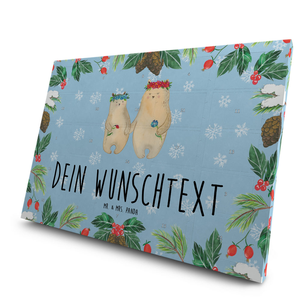 Personalisierter Tee Adventskalender Bären mit Blumenkranz Personalisierter Tee Adventskalender, Familie, Vatertag, Muttertag, Bruder, Schwester, Mama, Papa, Oma, Opa, Bär, Bären, Mutter, Mutti, Mami, Lieblingsmensch, Lieblingsmama, beste Mutter, weltbeste Mama, Geschenk Mama. Muttertag, Tochter, Kind, Kinder, Töchter, Family, Vorbild