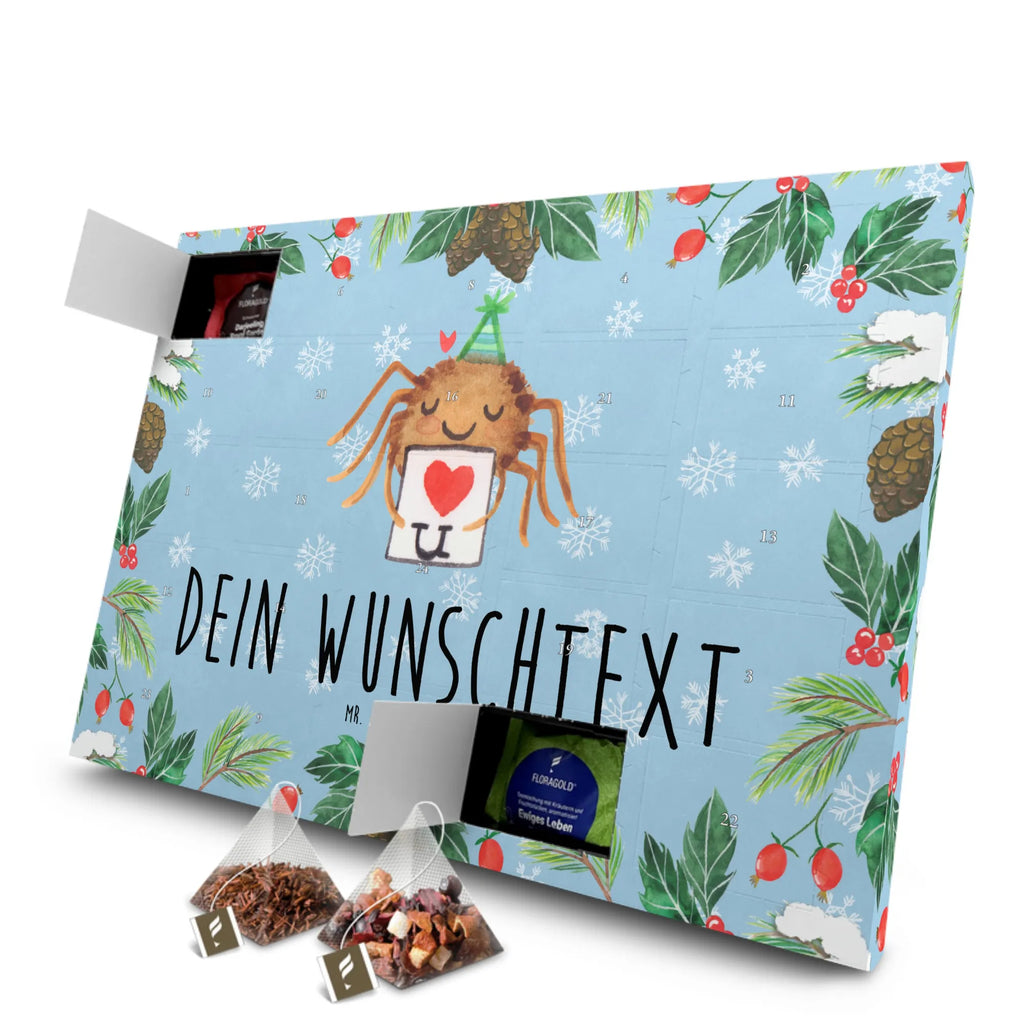 Personalisierter Tee Adventskalender Spinne Agathe Brief Personalisierter Tee Adventskalender, Spinne Agathe, Spinne, Agathe, Videos, Merchandise, Liebesbeweis, Ich Liebe dich, Heiratsantrag, Verliebt, Liebespaar, Liebesgeschenk, Treuebeweis, Treuetest