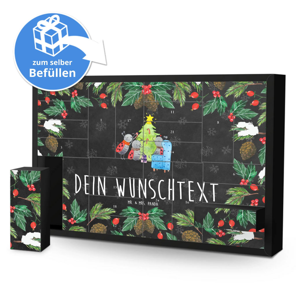 Personalisierter Befüllbarer Adventskalender Weihnachten Smörle Befüllbarer Adventskalender, Adventskalender zum selbst befüllen, Winter, Weihnachten, Weihnachtsdeko, Nikolaus, Advent, Heiligabend, Wintermotiv, Weihnachtsbaum, Geschenk, Pfefferminzstange, Tannennadeln