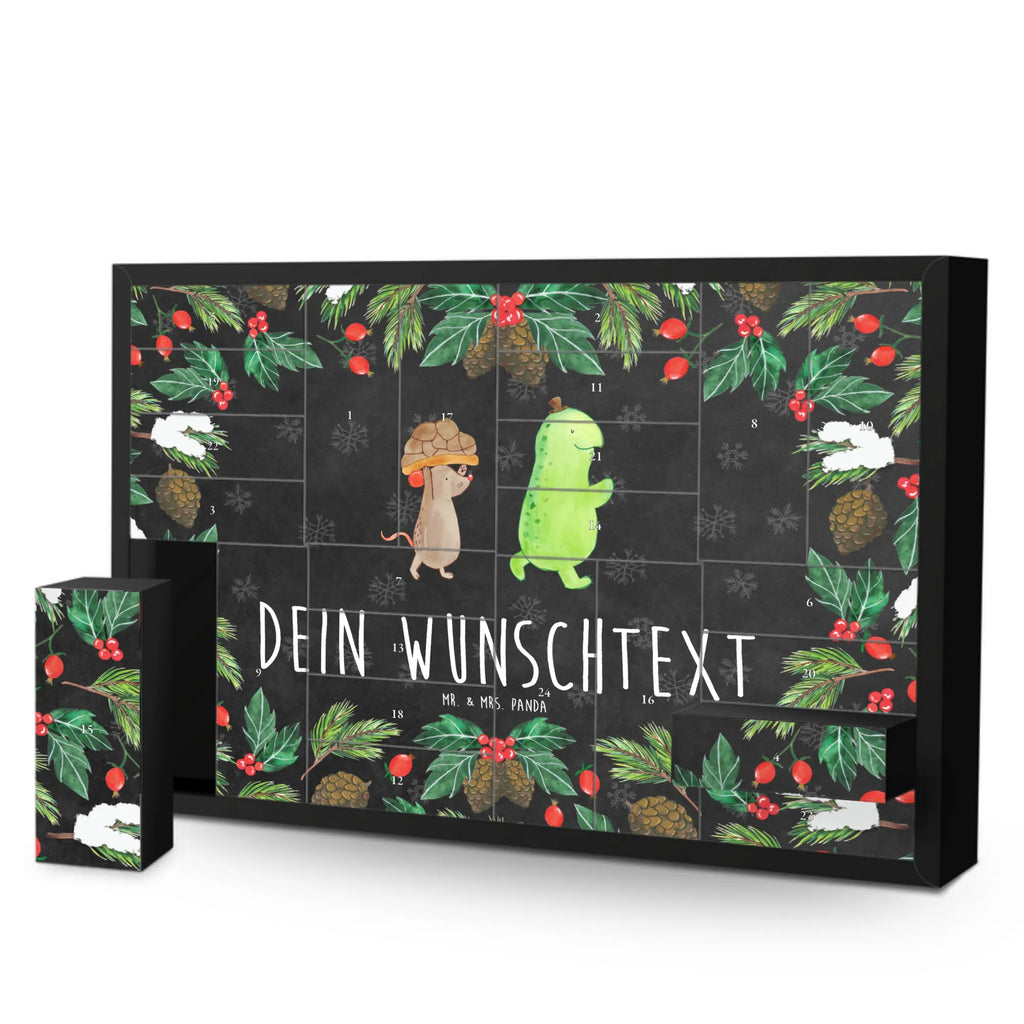 Personalisierter Befüllbarer Adventskalender Schildkröte Maus Befüllbarer Adventskalender, Adventskalender zum selbst befüllen, Schildkröte, Maus, Freunde, Freundinnen, beste Freunde, beste Freundinnen