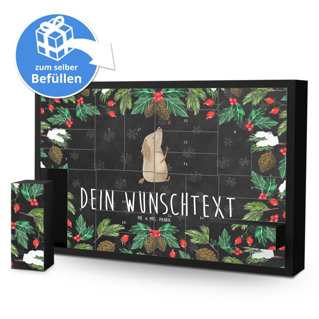 Personalisierter Befüllbarer Adventskalender Hund Liebe Befüllbarer Adventskalender, Adventskalender zum selbst befüllen, Hund, Hundemotiv, Haustier, Hunderasse, Tierliebhaber, Hundebesitzer, Sprüche, Liebe, Hundeglück, Hundeliebe, Hunde, Frauchen