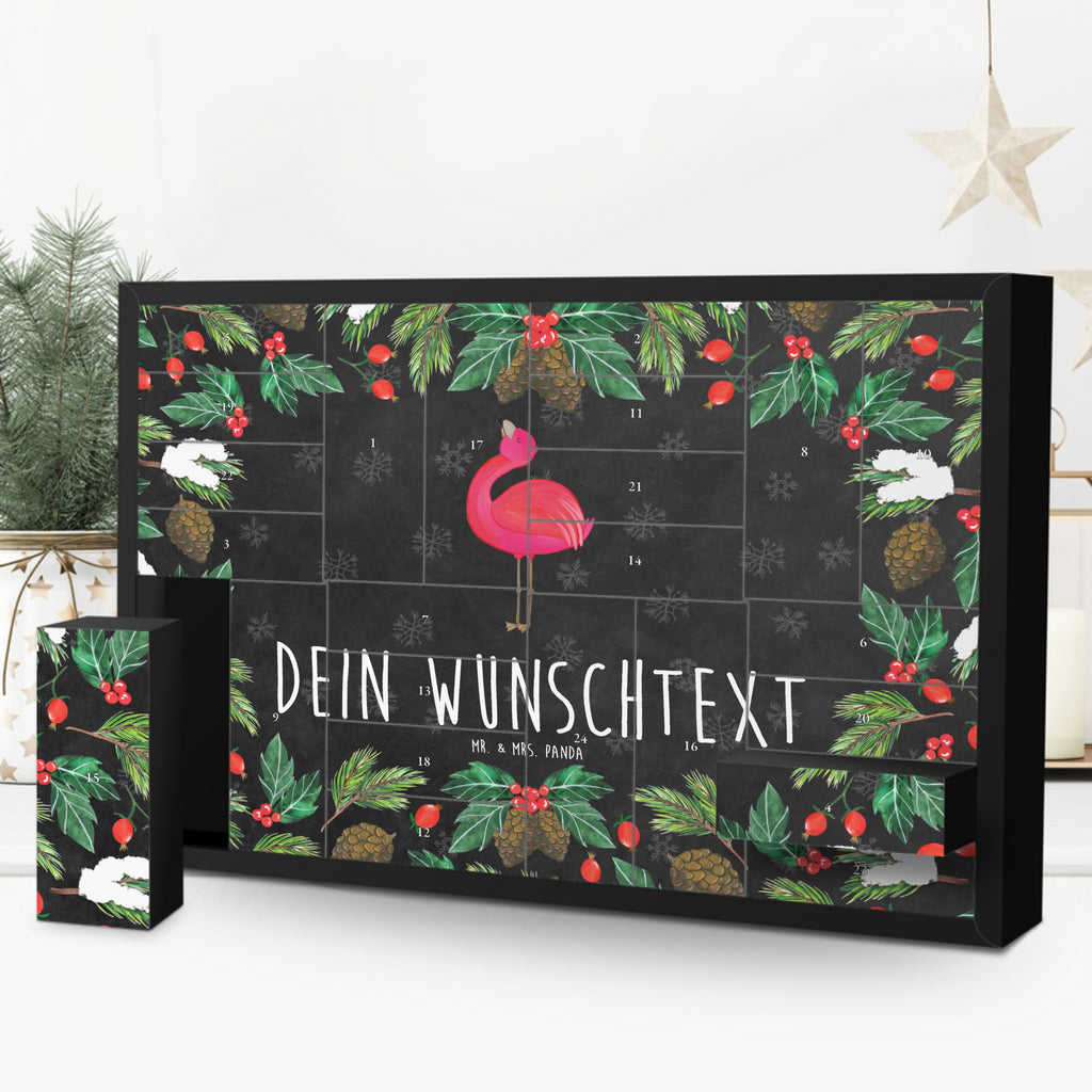 Personalisierter Befüllbarer Adventskalender Flamingo Stolz Befüllbarer Adventskalender, Adventskalender zum selbst befüllen, Flamingo, stolz, Freude, Selbstliebe, Selbstakzeptanz, Freundin, beste Freundin, Tochter, Mama, Schwester