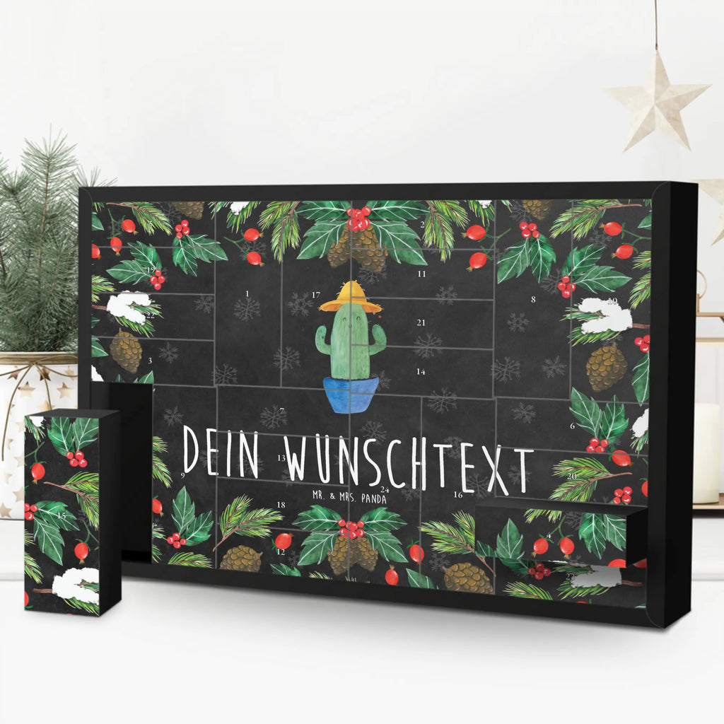 Personalisierter Befüllbarer Adventskalender Kaktus Hut Befüllbarer Adventskalender, Adventskalender zum selbst befüllen, Kaktus, Kakteen, Reisen, Weltreise, Weltenbummler, Reisetagebuch, Städtetrip, Kaktusliebe, Geschenkidee, Spruch, Motivation