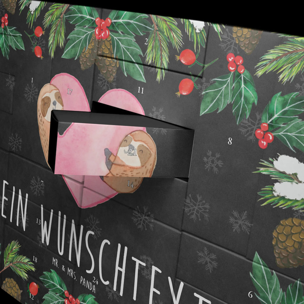 Personalisierter Befüllbarer Adventskalender Faultiere Herz Befüllbarer Adventskalender, Adventskalender zum selbst befüllen, Liebe, Partner, Freund, Freundin, Ehemann, Ehefrau, Heiraten, Verlobung, Heiratsantrag, Liebesgeschenk, Jahrestag, Hocheitstag, Valentinstag, Geschenk für Frauen, Hochzeitstag, Mitbringsel, Geschenk für Freundin, Geschenk für Partner, Liebesbeweis, für Männer, für Ehemann