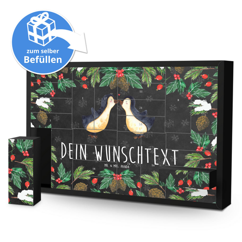 Personalisierter Befüllbarer Adventskalender Pinguine Kuss Befüllbarer Adventskalender, Adventskalender zum selbst befüllen, Liebe, Partner, Freund, Freundin, Ehemann, Ehefrau, Heiraten, Verlobung, Heiratsantrag, Liebesgeschenk, Jahrestag, Hocheitstag, Valentinstag, Geschenk für Frauen, Hochzeitstag, Mitbringsel, Geschenk für Freundin, Geschenk für Partner, Liebesbeweis, für Männer, für Ehemann