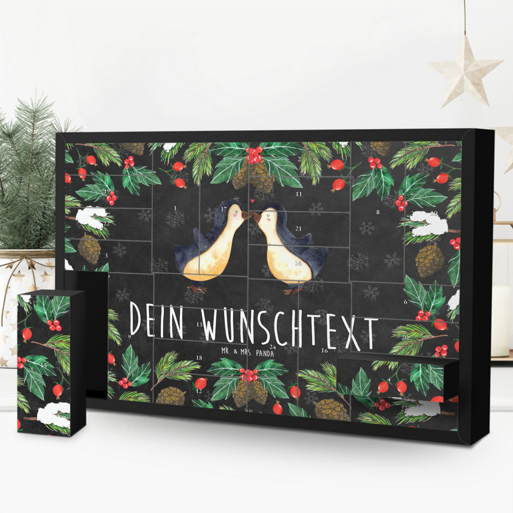 Personalisierter Befüllbarer Adventskalender Pinguine Kuss Befüllbarer Adventskalender, Adventskalender zum selbst befüllen, Liebe, Partner, Freund, Freundin, Ehemann, Ehefrau, Heiraten, Verlobung, Heiratsantrag, Liebesgeschenk, Jahrestag, Hocheitstag, Valentinstag, Geschenk für Frauen, Hochzeitstag, Mitbringsel, Geschenk für Freundin, Geschenk für Partner, Liebesbeweis, für Männer, für Ehemann