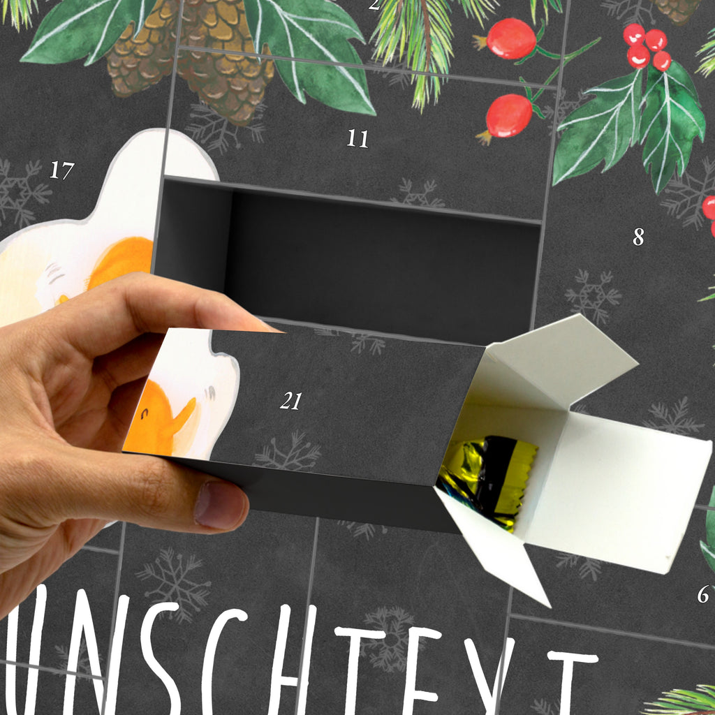 Personalisierter Befüllbarer Adventskalender Spiegelei Ei Befüllbarer Adventskalender, Adventskalender zum selbst befüllen, Tiermotive, Gute Laune, lustige Sprüche, Tiere, Ei, Spiegelei, Schön, Tag, Glücklich, Liebe