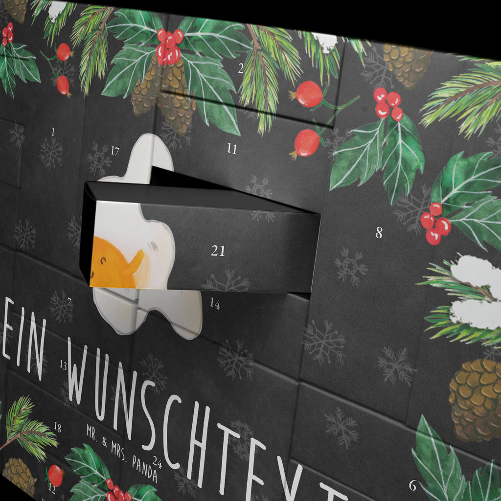 Personalisierter Befüllbarer Adventskalender Spiegelei Ei Befüllbarer Adventskalender, Adventskalender zum selbst befüllen, Tiermotive, Gute Laune, lustige Sprüche, Tiere, Ei, Spiegelei, Schön, Tag, Glücklich, Liebe