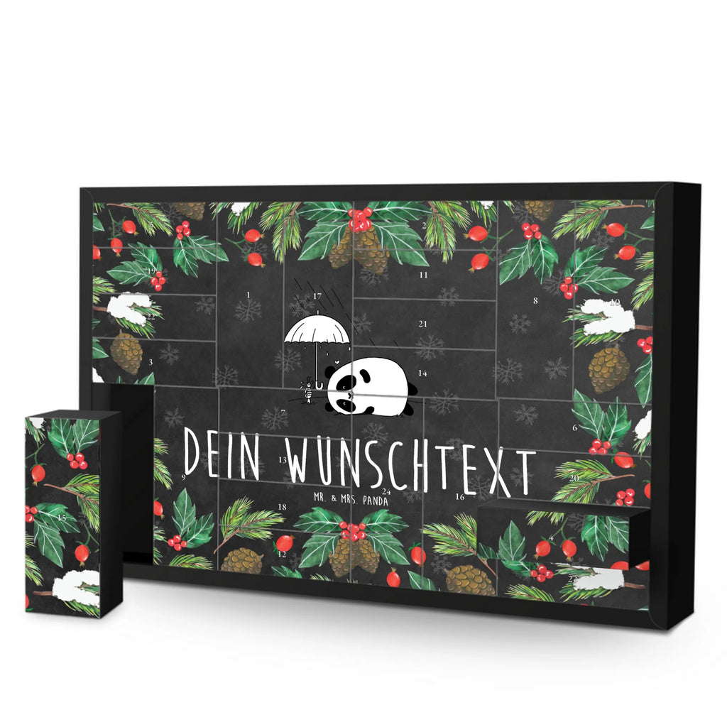 Personalisierter Befüllbarer Adventskalender Panda Freundschaft Befüllbarer Adventskalender, Adventskalender zum selbst befüllen