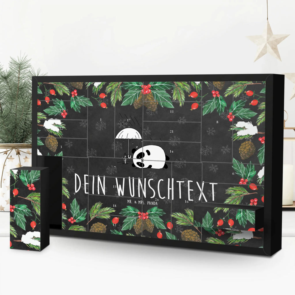 Personalisierter Befüllbarer Adventskalender Panda Freundschaft Befüllbarer Adventskalender, Adventskalender zum selbst befüllen