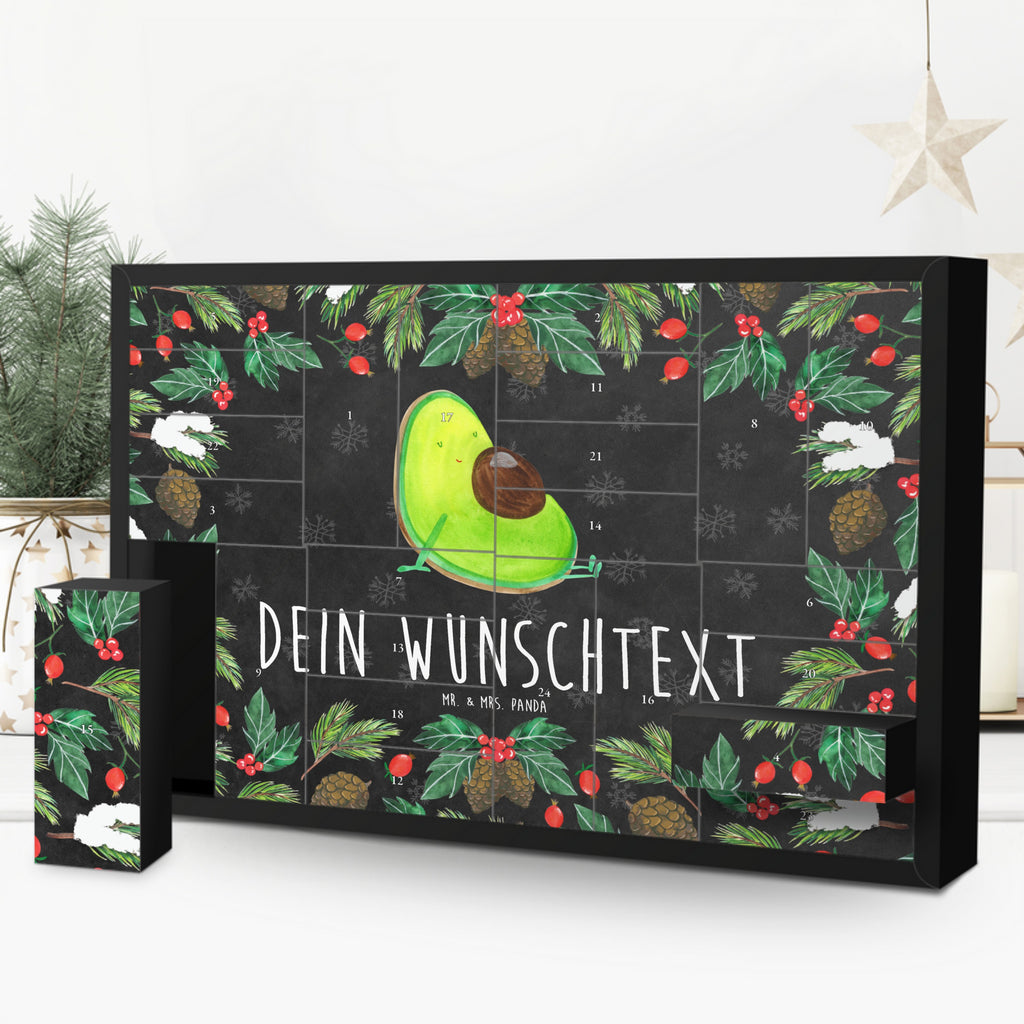 Personalisierter Befüllbarer Adventskalender Avocado Schwangerschaft Befüllbarer Adventskalender, Adventskalender zum selbst befüllen, Avocado, Veggie, Vegan, Gesund, schwanger, Schwangerschaft, Babyparty, Babyshower