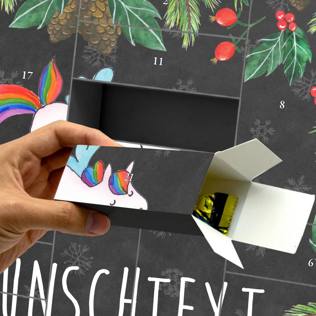 Personalisierter Befüllbarer Adventskalender Einhorn Fliegendes Pferd Befüllbarer Adventskalender, Adventskalender zum selbst befüllen, Einhorn, Einhörner, Einhorn Deko, Pegasus, Unicorn, Regenbogen, Spielen, Realität, Glitzer, Erwachsenwerden