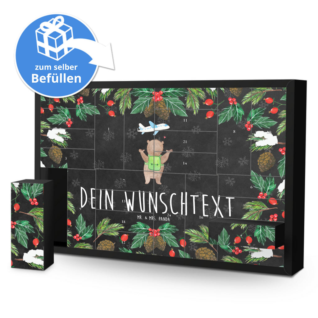 Personalisierter Befüllbarer Adventskalender Bär Flugzeug Befüllbarer Adventskalender, Adventskalender zum selbst befüllen, Liebe, Partner, Freund, Freundin, Ehemann, Ehefrau, Heiraten, Verlobung, Heiratsantrag, Liebesgeschenk, Jahrestag, Hocheitstag, Valentinstag, Geschenk für Frauen, Hochzeitstag, Mitbringsel, Geschenk für Freundin, Geschenk für Partner, Liebesbeweis, für Männer, für Ehemann