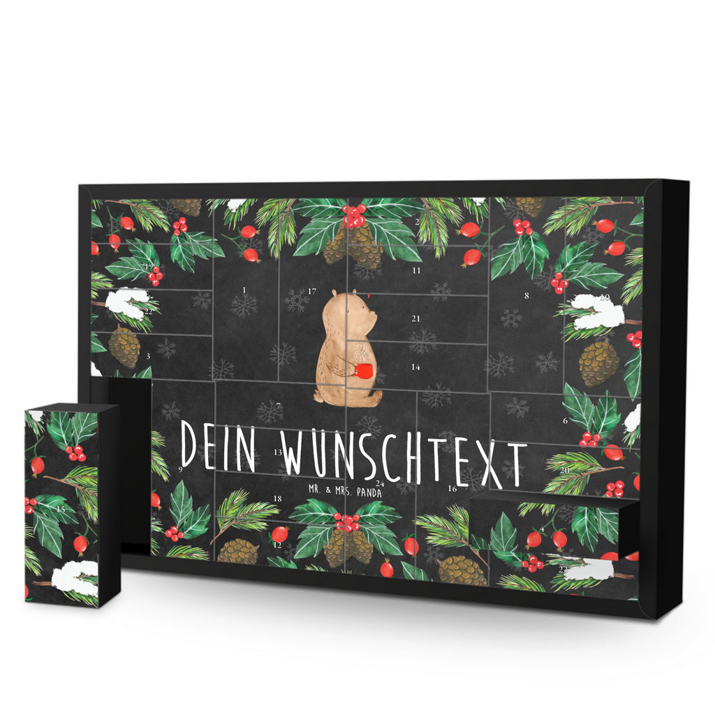 Personalisierter Befüllbarer Adventskalender Bär Morgenkaffee Befüllbarer Adventskalender, Adventskalender zum selbst befüllen, Liebe, Partner, Freund, Freundin, Ehemann, Ehefrau, Heiraten, Verlobung, Heiratsantrag, Liebesgeschenk, Jahrestag, Hocheitstag, Valentinstag, Geschenk für Frauen, Hochzeitstag, Mitbringsel, Geschenk für Freundin, Geschenk für Partner, Liebesbeweis, für Männer, für Ehemann