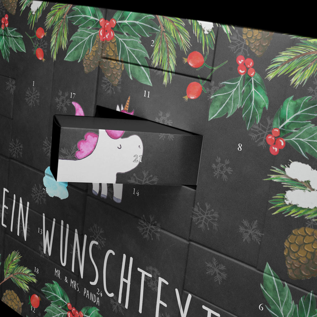 Personalisierter Befüllbarer Adventskalender Einhorn Pupsen Befüllbarer Adventskalender, Adventskalender zum selbst befüllen, Einhorn, Einhörner, Einhorn Deko, Pegasus, Unicorn, Pups, Regenbogen, Glitzer, Einhornpower, Erwachsenwerden, Spaß, lustig, Freundin