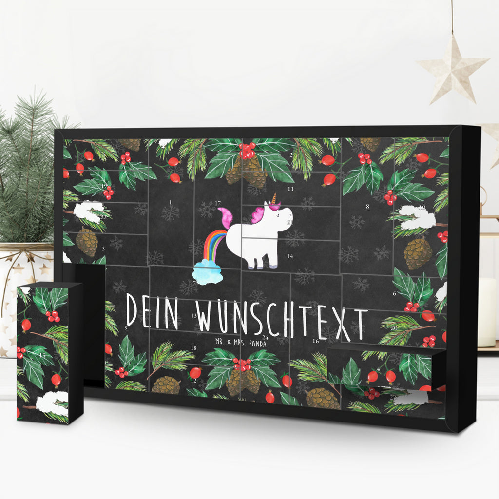 Personalisierter Befüllbarer Adventskalender Einhorn Pupsen Befüllbarer Adventskalender, Adventskalender zum selbst befüllen, Einhorn, Einhörner, Einhorn Deko, Pegasus, Unicorn, Pups, Regenbogen, Glitzer, Einhornpower, Erwachsenwerden, Spaß, lustig, Freundin