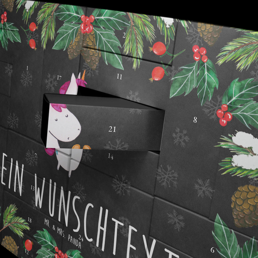 Personalisierter Befüllbarer Adventskalender Einhorn Künstler Befüllbarer Adventskalender, Adventskalender zum selbst befüllen, Einhorn, Einhörner, Einhorn Deko, Pegasus, Unicorn, Englisch, Künstler, Artist, Malen, Zeichnen, Welt, Farbe, Stift, Pinsel, Geschenk, Maler