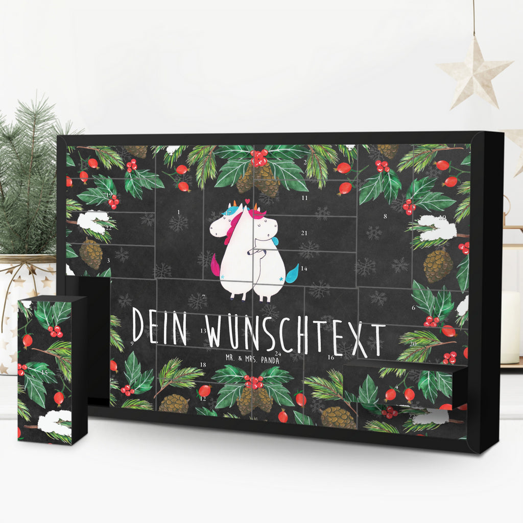 Personalisierter Befüllbarer Adventskalender Einhorn Mitteilung Befüllbarer Adventskalender, Adventskalender zum selbst befüllen, Einhorn, Einhörner, Einhorn Deko, Pegasus, Unicorn, Valentinstag, Valentine, Liebe, Geschenk, Partner, Ehe, lustig, witzig, Spruch