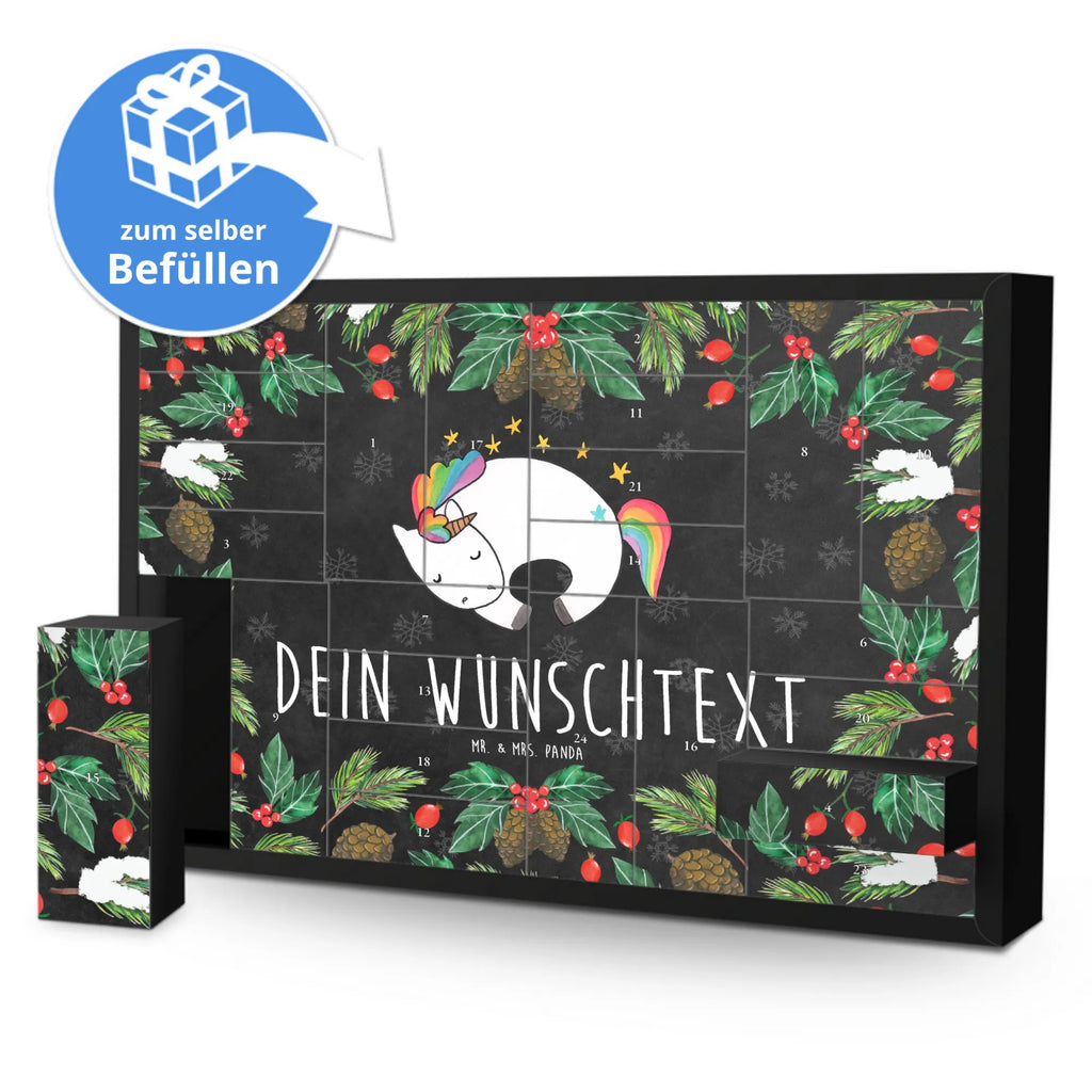 Personalisierter Befüllbarer Adventskalender Einhorn Nacht Befüllbarer Adventskalender, Adventskalender zum selbst befüllen, Einhorn, Einhörner, Einhorn Deko, Pegasus, Unicorn, Träume, Traum, unicorn, Realität, Menschen, Geschenk, Ruhe, Freundin