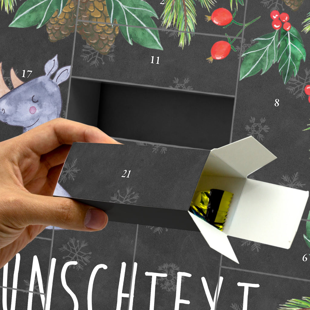 Personalisierter Befüllbarer Adventskalender Einhorn Nashorn Befüllbarer Adventskalender, Adventskalender zum selbst befüllen, Einhorn, Einhörner, Einhorn Deko, Pegasus, Unicorn, Regenbogen, witzig, lustig, Zoo, Glitzer, Einhornpower, Erwachsenwerden, Nashorn, Nashörner