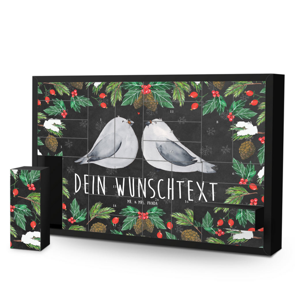 Personalisierter Befüllbarer Adventskalender Turteltauben Liebe Befüllbarer Adventskalender, Adventskalender zum selbst befüllen, Liebe, Partner, Freund, Freundin, Ehemann, Ehefrau, Heiraten, Verlobung, Heiratsantrag, Liebesgeschenk, Jahrestag, Hocheitstag, Turteltauben, Turteltäubchen, Tauben, Verliebt, Verlobt, Verheiratet, Geschenk Freundin, Geschenk Freund, Liebesbeweis, Hochzeitstag, Geschenk Hochzeit