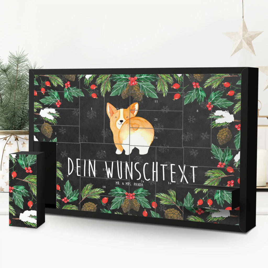 Personalisierter Befüllbarer Adventskalender Corgi Po Befüllbarer Adventskalender, Adventskalender zum selbst befüllen, Hund, Hundemotiv, Haustier, Hunderasse, Tierliebhaber, Hundebesitzer, Sprüche, Corgie, Hundeliebe, Motivation, Selbstliebe, Spruch