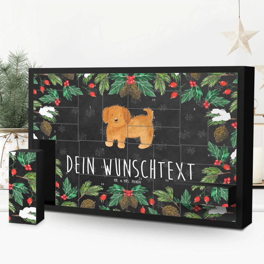 Personalisierter Befüllbarer Adventskalender Hund Flauschig Befüllbarer Adventskalender, Adventskalender zum selbst befüllen, Hund, Hundemotiv, Haustier, Hunderasse, Tierliebhaber, Hundebesitzer, Sprüche, Hunde, Frauchen, Hundemama, Hundeliebe