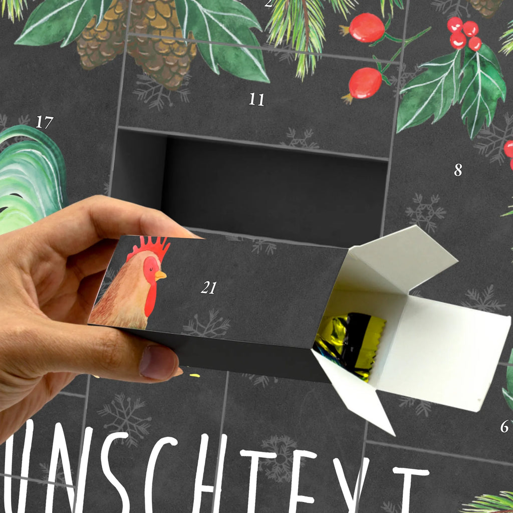 Personalisierter Befüllbarer Adventskalender Hahn Korn Befüllbarer Adventskalender, Adventskalender zum selbst befüllen, Bauernhof, Hoftiere, Landwirt, Landwirtin, Hahn, Korn, Henne, Eier, Natur