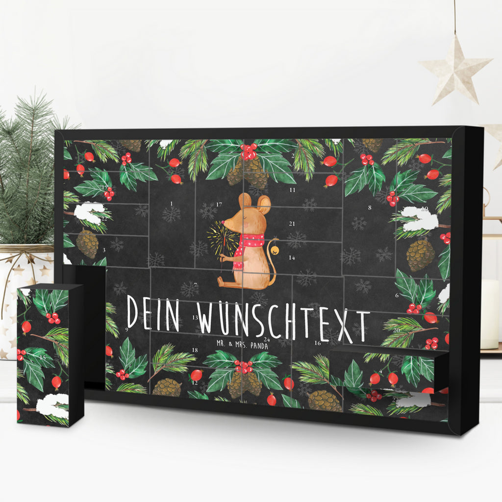 Personalisierter Befüllbarer Adventskalender Maus Weihnachten Befüllbarer Adventskalender, Adventskalender zum selbst befüllen, Winter, Weihnachten, Weihnachtsdeko, Nikolaus, Advent, Heiligabend, Wintermotiv, Frohe Weihnachten, Weihnachtsgruß, Weihnachtsmotiv, Maus, Mäuschen, Weihnachtswunder