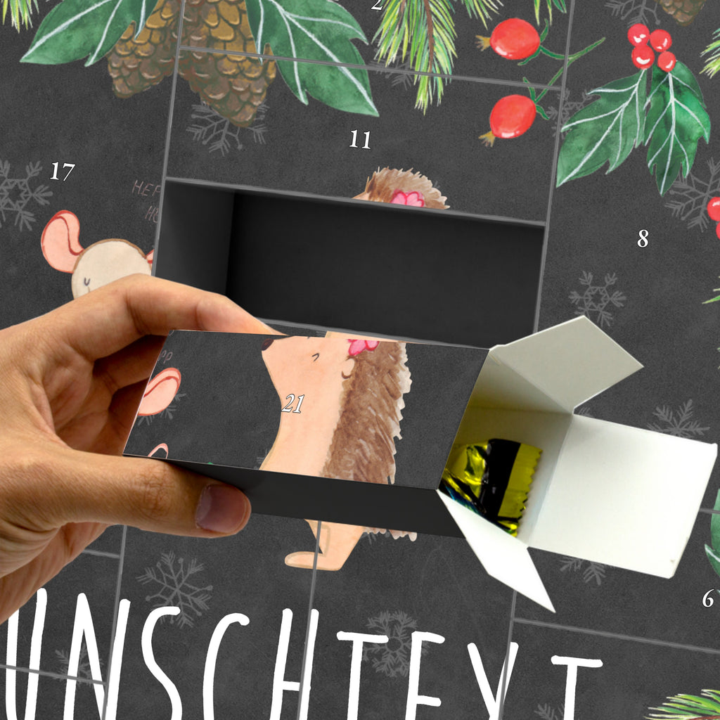 Personalisierter Befüllbarer Adventskalender Igel Seilhüpfen Befüllbarer Adventskalender, Adventskalender zum selbst befüllen, Tiermotive, Gute Laune, lustige Sprüche, Tiere, Igel, Maus, Seilspringen, Seilhüpfen, Kinder, Kindergarten