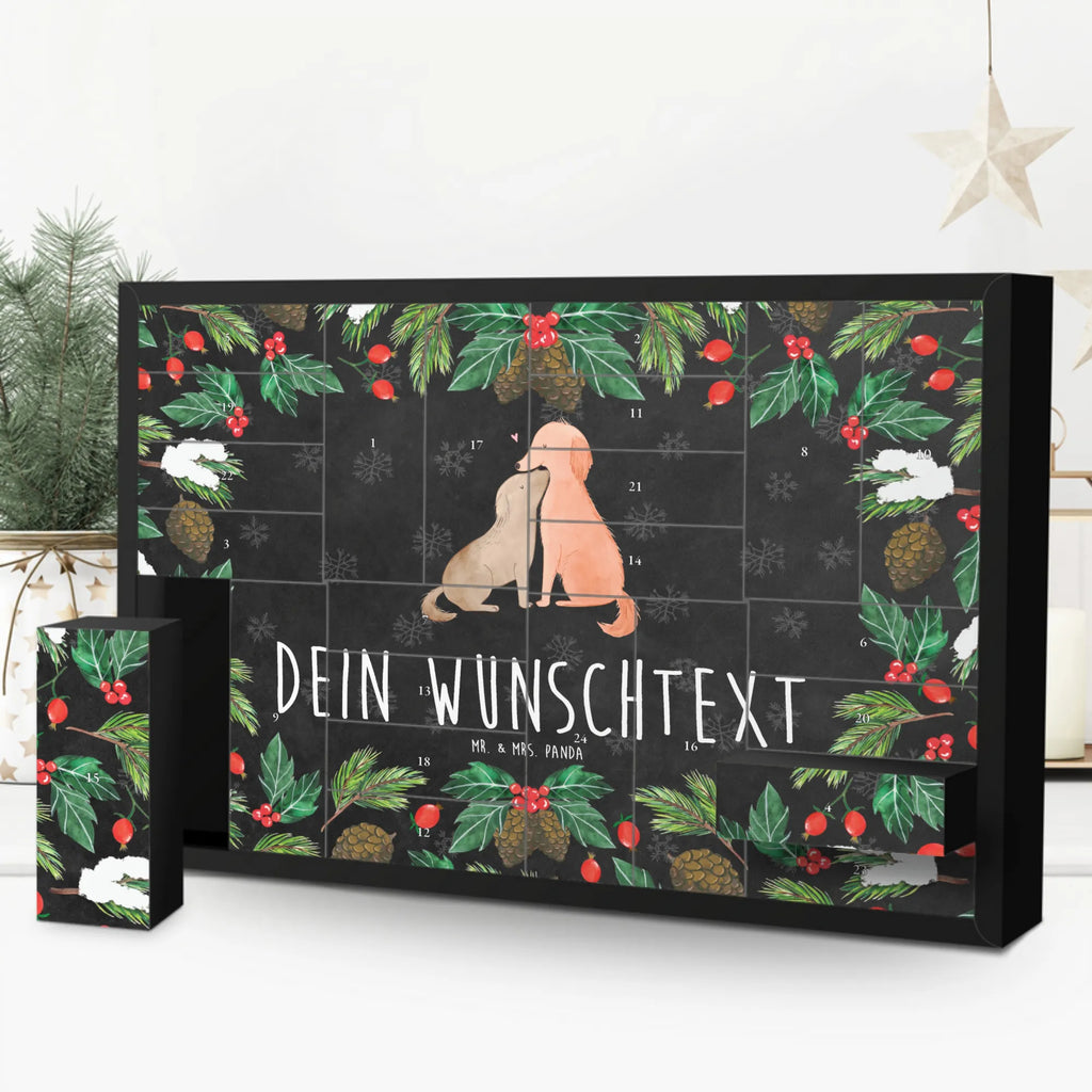 Personalisierter Befüllbarer Adventskalender Hunde Liebe Befüllbarer Adventskalender, Adventskalender zum selbst befüllen, Hund, Hundemotiv, Haustier, Hunderasse, Tierliebhaber, Hundebesitzer, Sprüche, Liebe, Hund. Hunde, Kuss, Vertrauen, Kuscheln, Herz