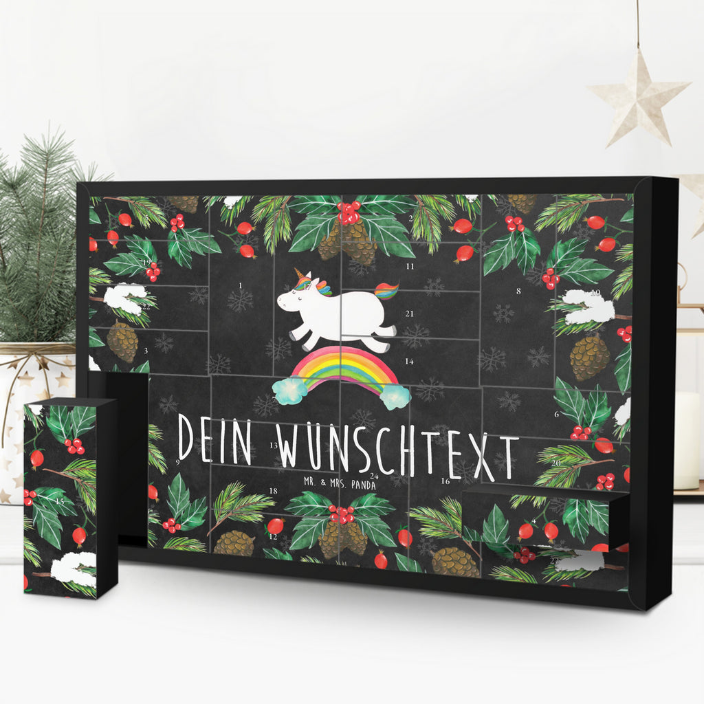 Personalisierter Befüllbarer Adventskalender Einhorn Regenbogen Befüllbarer Adventskalender, Adventskalender zum selbst befüllen, Einhorn, Einhörner, Einhorn Deko, Pegasus, Unicorn, Regenbogen, Glitzer, Einhornpower, Erwachsenwerden, Einhornautobahn