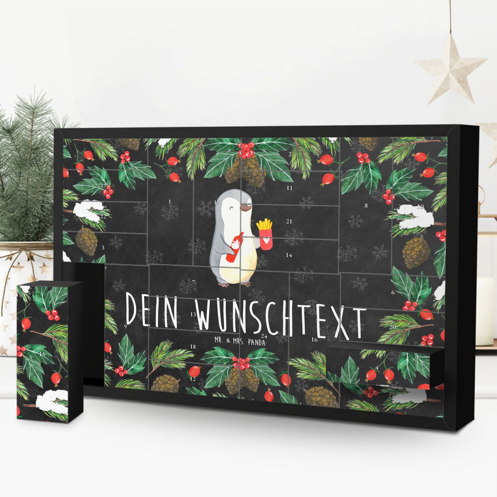 Personalisierter Befüllbarer Adventskalender Pinguin Pommes Befüllbarer Adventskalender, Adventskalender zum selbst befüllen, Liebe, Partner, Freund, Freundin, Ehemann, Ehefrau, Heiraten, Verlobung, Heiratsantrag, Liebesgeschenk, Jahrestag, Hocheitstag, Valentinstag, Geschenk für Frauen, Hochzeitstag, Mitbringsel, Geschenk für Freundin, Geschenk für Partner, Liebesbeweis, für Männer, für Ehemann