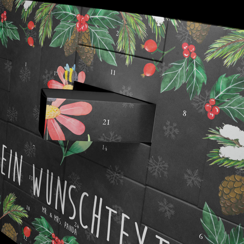 Personalisierter Befüllbarer Adventskalender Hummel Blume Befüllbarer Adventskalender, Adventskalender zum selbst befüllen, Tiermotive, Gute Laune, lustige Sprüche, Tiere, Hummel, Blume, Wespe, Flauschig, Natur, Feld, Hummeln, Biene